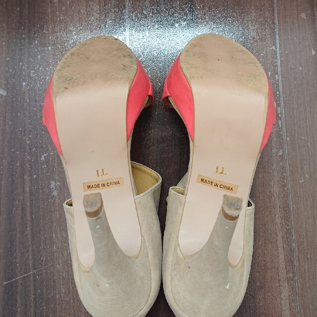 RANDA(ランダ)のRanda バイカラー サンダル レディースの靴/シューズ(サンダル)の商品写真