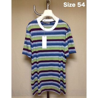 マルニ(Marni)の新品 54 22ss MARNI ボーダーパックT Tシャツ 2866(Tシャツ/カットソー(半袖/袖なし))