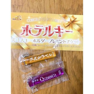 ホテルキー　ガチャ　おまけ付きセット(キーホルダー)