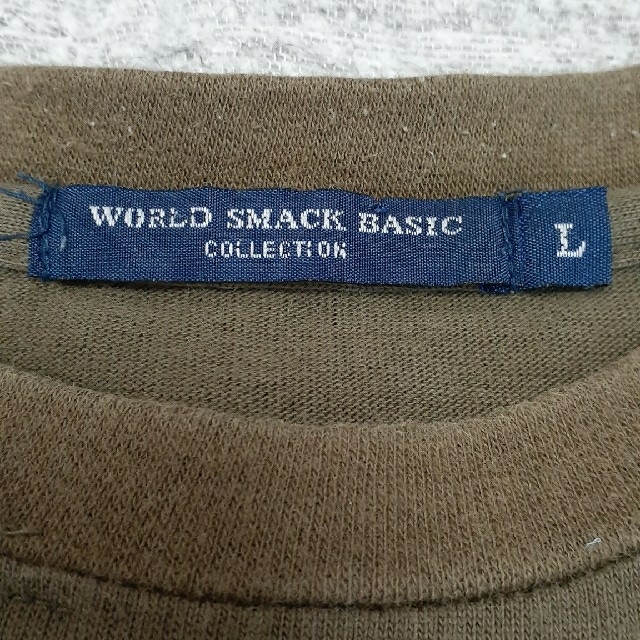 セール！メンズ Tシャツ WORLD SMACK BASIC　L メンズのトップス(Tシャツ/カットソー(半袖/袖なし))の商品写真