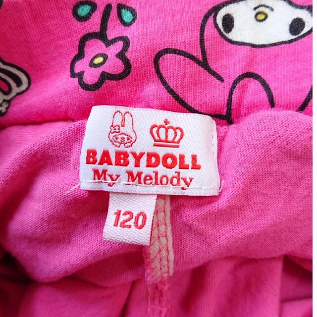 専用♥BABY DOLL♥マイメロディ♥ボリュームスカート♥120cm キッズ/ベビー/マタニティのキッズ服女の子用(90cm~)(スカート)の商品写真