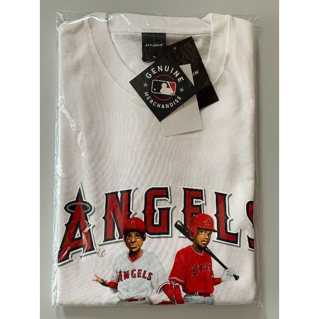 MLB × APPLEBUM “LA Angels Boy” T-shirt - www.sorbillomenu.com