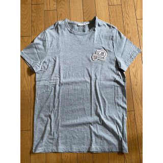 モンクレール ガムブルー Tシャツ XL MONCLER トムブラウン グレー