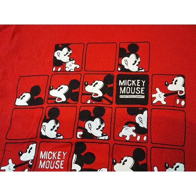 ミッキーマウス(ミッキーマウス)の【 一度使用のみ 】ディズニー ミッキーマウス  プリントTシャツ レディースのトップス(Tシャツ(半袖/袖なし))の商品写真