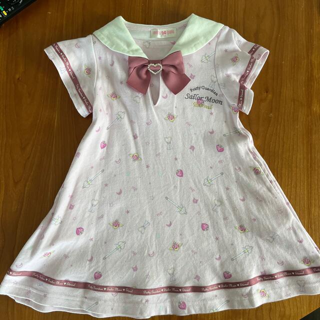 mezzo piano(メゾピアノ)のメゾピアノ     キッズ/ベビー/マタニティのキッズ服女の子用(90cm~)(ワンピース)の商品写真