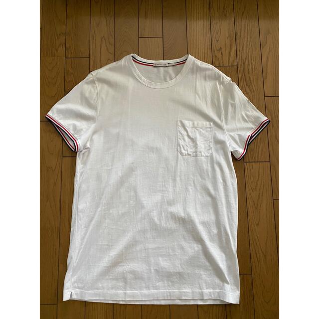 MONCLER Tシャツ ホワイト Mサイズ