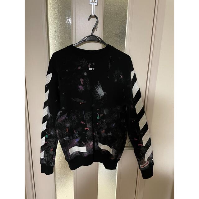 17500円 直売純正品 オフホワイトOff-White ギャラクシー トレーナー