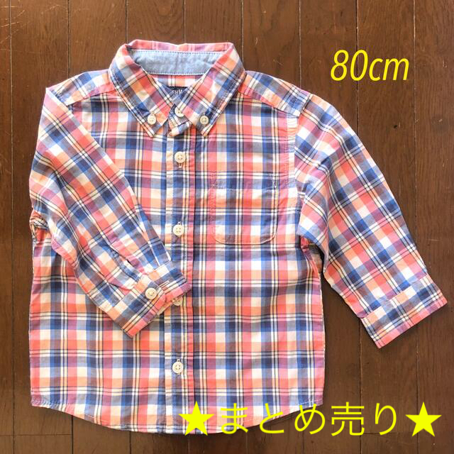 OshKosh(オシュコシュ)のOSH KOSH シャツ☆80cm キッズ/ベビー/マタニティのベビー服(~85cm)(シャツ/カットソー)の商品写真