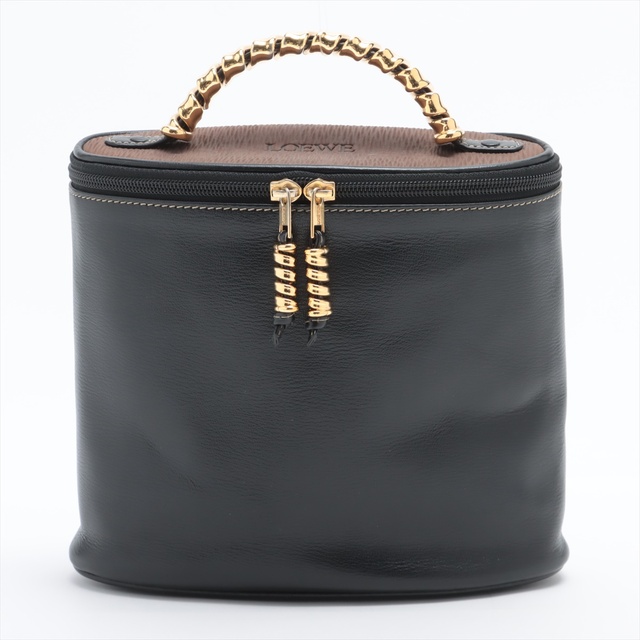 LOEWE - ロエベ ベラスケス レザー  ブラック レディース ポーチ