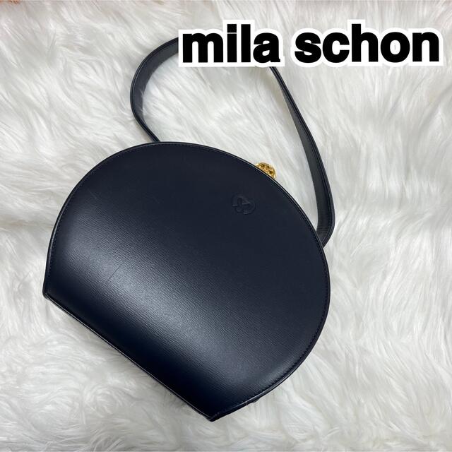 ワンピース専門店 【美品】mila schon ミラショーン ハンドバッグ