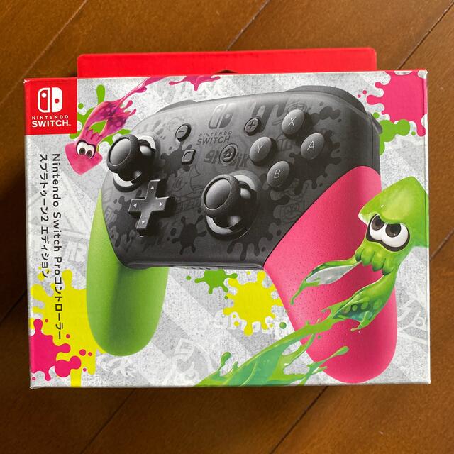 スプラトゥーン2 プロコン 新品未使用 種類豊富な品揃え 3220円引き
