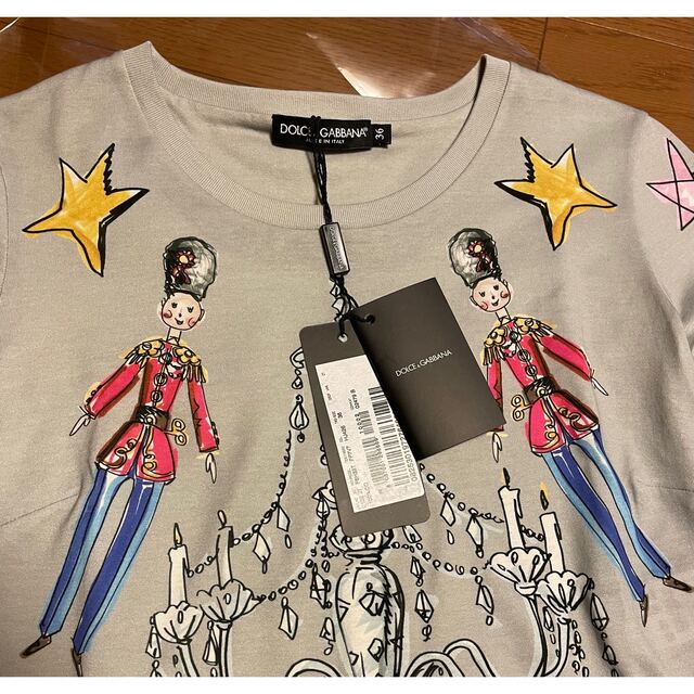 DOLCE&GABBANA(ドルチェアンドガッバーナ)の貴重❤️DOLCE &G ❤️Tシャツ　新品 レディースのトップス(カットソー(半袖/袖なし))の商品写真