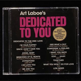 Art Laboe’s  DEDICATED TO YOU CD(R&B/ソウル)