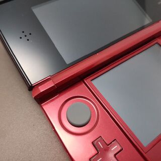 安心の整備済み！◆任天堂3DS 本体◆フレアレッド◆98