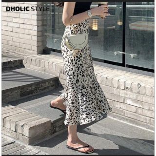 dholic - DHOLIC ディーホリック マーメイドラインパターンスカートの