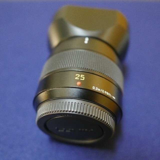 Panasonic(パナソニック)のLUMIX LEICA DG SUMMILUX 25mm F1.4 II 美品 スマホ/家電/カメラのカメラ(レンズ(単焦点))の商品写真