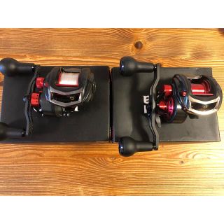 アブガルシア(AbuGarcia)の美品　REVO エリート7 エリート8 ZPIスプールカスタム　2台セット(リール)