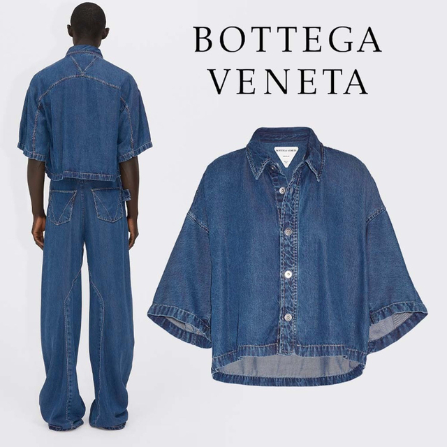 Bottega Veneta - BOTTEGA VENETA 21ss デニムシャツ