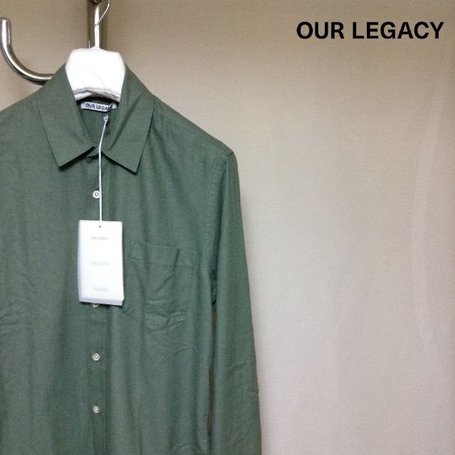 新品 54 21aw OUR LEGACY シルクシャツ 2697 - シャツ