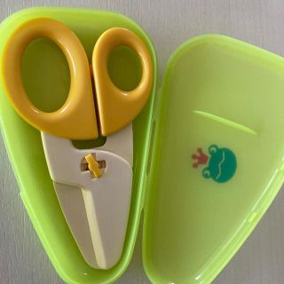 リッチェル(Richell)のリッチェル おでかけランチくん 離乳食はさみ(離乳食調理器具)