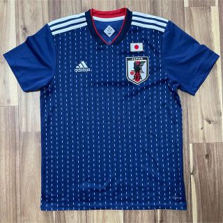 アディダス(adidas)の【送料込】サッカー日本代表ユニフォーム2018〜2019勝色／Mサイズ(ウェア)