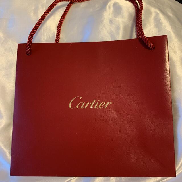 Cartier(カルティエ)のカルティエ ショップ袋 紙袋　美品　cartier レディースのバッグ(ショップ袋)の商品写真