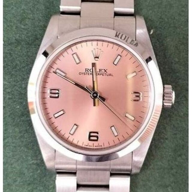 ROLEX ピンク文字盤+3針セット ロレックス 67480 77080 など