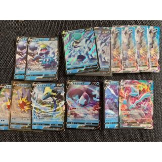 ポケモンカードまとめ売り　水タイプ　rr.rrrカードセット(シングルカード)