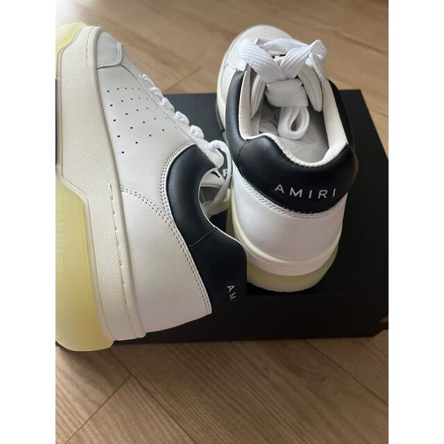 オンラインストア値下 AMIRI アミリ STUDIUM LOW レザー スニーカー 42