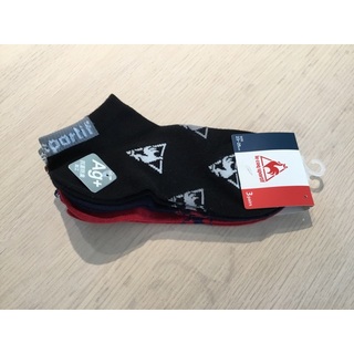 ルコックスポルティフ(le coq sportif)のルコック☆レディース ショートソックス 3足カラーセット Ag+加工☆未使用品(ソックス)