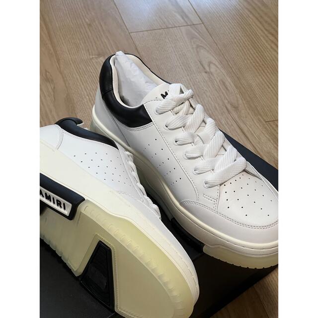 新品 アミリ amiri レザー スニーカースタジアム 43 28cm