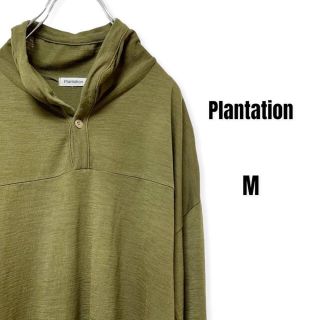 Plantation - 【新品未使用】 Plantation プランテーション ウールポンチョ フードの通販 by hy shop