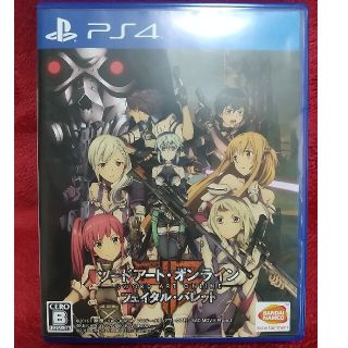 プレイステーション4(PlayStation4)の中古品 動作確認済 ソードアート・オンライン フェイタル・バレット PS4(家庭用ゲームソフト)