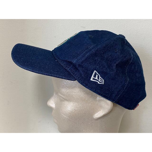 NEW ERA(ニューエラー)のニューエラ/マリナーズ/デニム /キャップ/リーバイス/帽子/限定/フリーサイズ メンズの帽子(キャップ)の商品写真