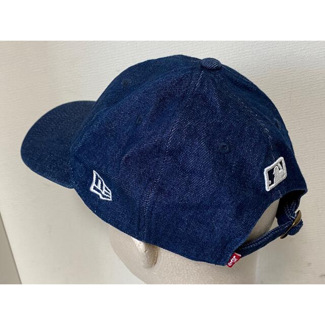 NEW ERA(ニューエラー)のニューエラ/マリナーズ/デニム /キャップ/リーバイス/帽子/限定/フリーサイズ メンズの帽子(キャップ)の商品写真