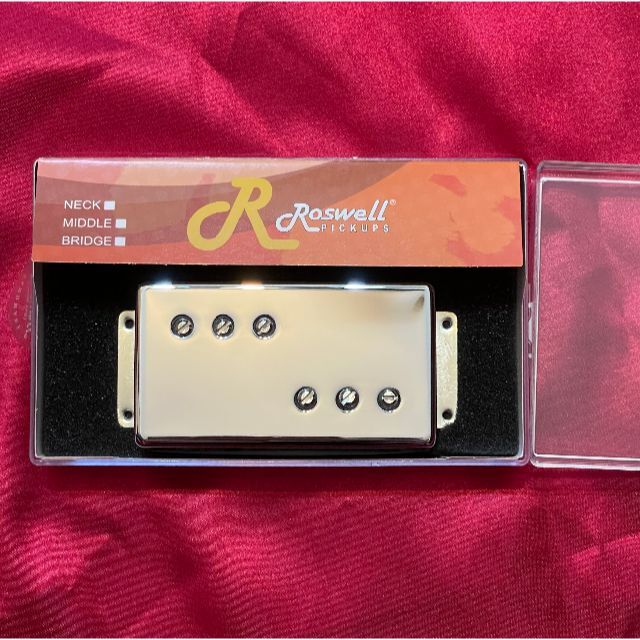 新品 Roswell Wide Range Humbucker Chrome 楽器のギター(エレキギター)の商品写真