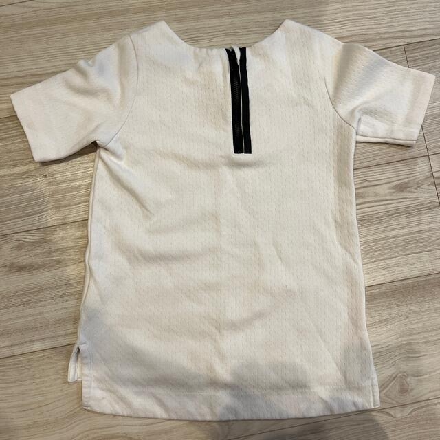 NIKE(ナイキ)のNIKE  Tシャツワンピ　xsサイズ　キッズ　美品 キッズ/ベビー/マタニティのキッズ服女の子用(90cm~)(Tシャツ/カットソー)の商品写真