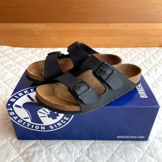 ビルケンシュトック(BIRKENSTOCK)のBIRKENSTOCK【ARIZONA Birko Flor】Black・36(サンダル)