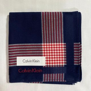 カルバンクライン(Calvin Klein)のカルバンクライン　ハンカチ　未使用品　チェック　#2214(ハンカチ/ポケットチーフ)