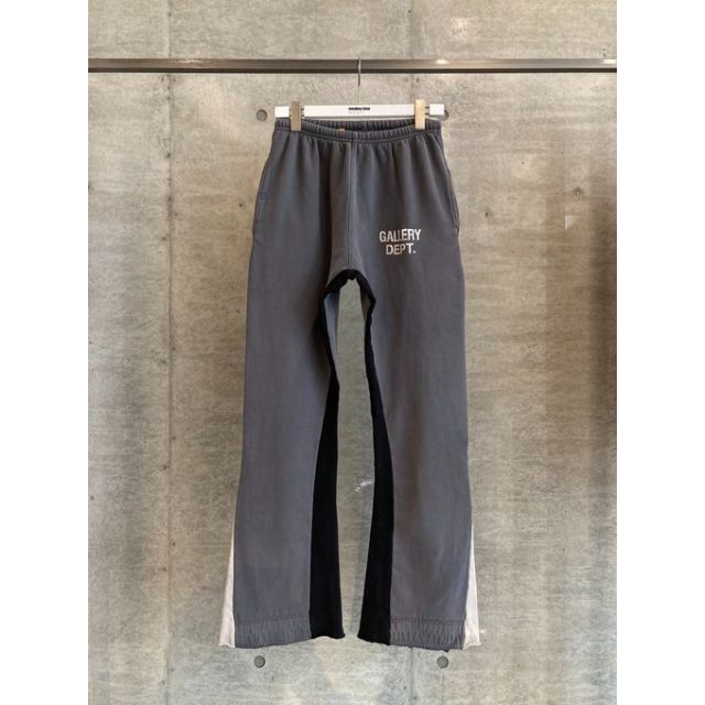 リブが】 gallery dept フレアパンツ スウェット ギャラリーデプトの
