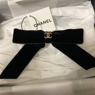 シャネル(CHANEL)のリボンバレッタ(バレッタ/ヘアクリップ)