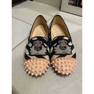 クリスチャンルブタン(Christian Louboutin)のルブタン　マリンカラー　スタッズパンプス(ハイヒール/パンプス)