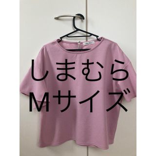 シマムラ(しまむら)のしまむら　ピンク　半袖　トップス(カットソー(半袖/袖なし))