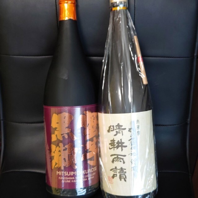 焼酎2本セット！蜜芋黒瀬　鹿児島酒造　晴耕雨読　かめ壺仕込　1800mlセット