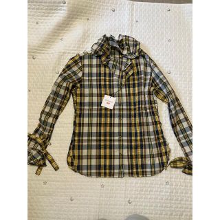 ジェイダブリューアンダーソン(J.W.ANDERSON)の新品　タグ付き　UNIQLO J.W.ANDERSON ブラウス(シャツ/ブラウス(長袖/七分))