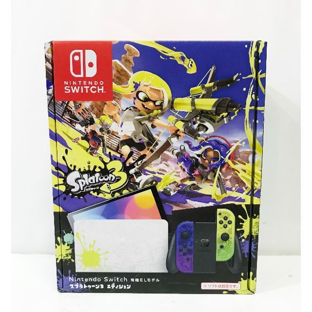 新品未開封 Nintendo Switch スプラトゥーン3 エディション 本体