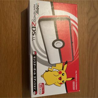 ニンテンドウ(任天堂)の2DS LL モンスターボールエディション(携帯用ゲーム機本体)