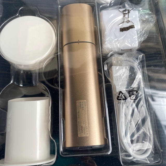 シャープ 超音波ウォッシャー ゴールド系 UW-A1-N(1台) シャープ 超音波ウォッシャー ゴールド系 UW-A1-N(1台)