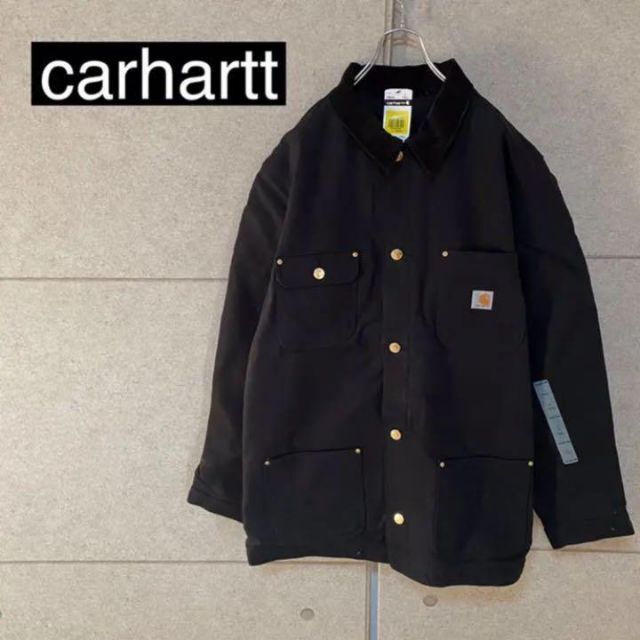 新品未使用★カーハート★ダックジャケット（Lサイズ）ブラック Carhartt