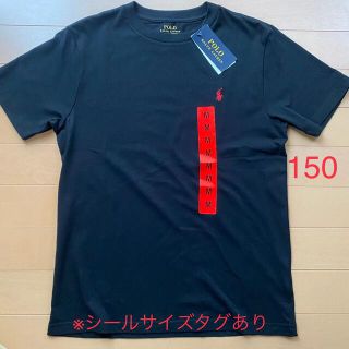 ポロラルフローレン(POLO RALPH LAUREN)のポロ ラルフローレン ボーイズ クルーネック 半袖 Tシャツ 黒 150 キッズ(Tシャツ(半袖/袖なし))